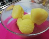 A picture of step 3 of Cod Fritters or Cod Meatballs.