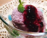 A picture of step 8 of Just-Mix Frozen Yogurt.