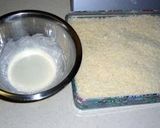 A picture of step 1 of Hanpen Fish Burgers.