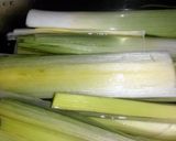 A picture of step 1 of Sig's Falafel stuffed Leeks Fritata.