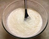 A picture of step 2 of Tourteau fromagé (French cheesecake).