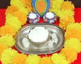 A picture of step 4 of Makhan Mishri Janmashtami Bhog.