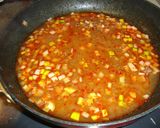 A picture of step 4 of Easy Spicy Mapo Doufu.