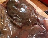 A picture of step 3 of Lamb leg in red wine (30 hour sous vide).