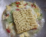 Foto langkah ke 4 dari resep Mie instant Mix Sayur Telur.