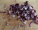 Foto del paso 2 de la receta: Rigatonni en salsa evaporada