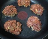 A picture of step 3 of No-Mess Korean-style Mini Burgers.