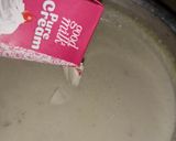 A picture of step 5 of Kheer (rice pudding).