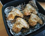 Air Fryer - Sült csirkeszárny recept fázis 3 fotója