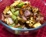 A picture of step 8 of Grilled Paneer Salad for Weight Loss.