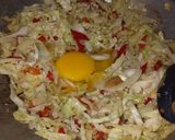 Foto langkah ke 3 dari resep KOL TELUR kuah pedas manis.