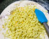 A picture of step 8 of Signature s’ creamy sauce macroni/pasta.