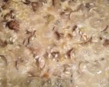 A picture of step 2 of Mushroom and Curry Risotto.