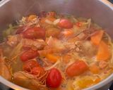 Hình bước làm 1 của món Pasta tôm (Jamie Oliver' Italian special)