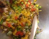A picture of step 4 of My Stuffed Veggie Spaghetti Or Noodle Squash.