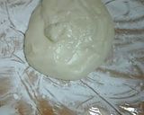 A picture of step 4 of Shio-Daifuku (Salt and Bean Mochi Dumplings).
