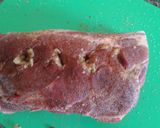 A picture of step 3 of Pork Roast Enchiladas.