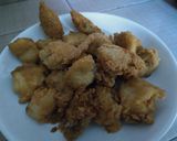 Foto langkah ke 2 dari resep Gurame tepung saos padang.