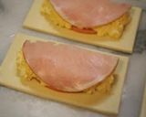 A picture of step 3 of Ham & Egg Pies.