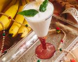 A picture of step 2 of BANANA and CURD SMOOTHIE 🥤.