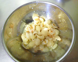 A picture of step 8 of Rose, Lychee, and Raspberry Verrine.