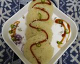 A picture of step 6 of Rava idli without curd.