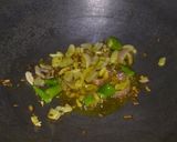 A picture of step 3 of Chaulai aur moong dal ki sabji.