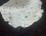 A picture of step 4 of Methi Thepla.