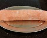 Fresh Rasberry Cake Roll with Whipped White Chocolate Ganache Filling and Frosting recipe step 27 photo