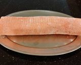 A picture of step 27 of Fresh Rasberry Cake Roll with Whipped White Chocolate Ganache Filling and Frosting.