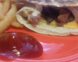 Foto del paso 12 de la receta: Hueraz♡ Quesadilla Burger =)