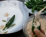 A picture of step 4 of Stuffed Fried Chillies.