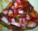 A picture of step 17 of Indian pizza.