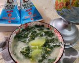 Foto langkah ke 6 dari resep Bobor Daun Singkong dan Labu Siam.