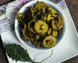 A picture of step 7 of Bitter Gourd Bhaji.