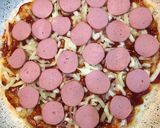 Hình bước làm 4 của món Pizza siêu tốc bằng chảo