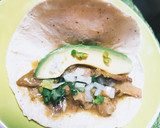 Foto del paso 6 de la receta: Chicharrón de setas, en salsa verde