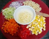 A picture of step 1 of Easy Peasy Milano Minestrone Soup --- A healthy version of Italian Minestrone Soup.
