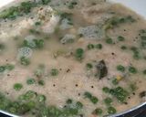 A picture of step 11 of Upmaa (savoury semolina breakfast dish).