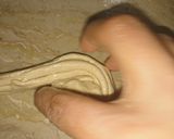 A picture of step 8 of Lacha Dar Paratha in layers of three kind.