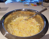 A picture of step 6 of Zucchini Slice.
