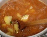 Tarhonyás krumpli virslivel recept fázis 4 fotója
