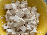 Zucchini con tofu
