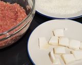 Foto del paso 1 de la receta: Hamburguesas de pavo rellenas con queso Idiazábal
