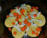 A picture of step 4 of Super Easy sausage potato bake.