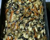 A picture of step 11 of Gisei Dofu (Tofu Egg Omelet).