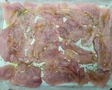 A picture of step 2 of Baked Chicken Strips with Mushrooms.