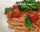 A picture of step 30 of Chilled Pomodoro Chilled Tomato Sauce Pasta.