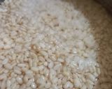 A picture of step 1 of Dahi Bhalla.