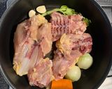 A picture of step 1 of Chicken Pie.